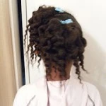 Two Ponytails and Flat Twists