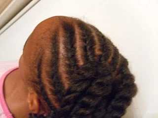 Flat Twist Design To The Side