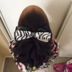 Twist Out Ponytail