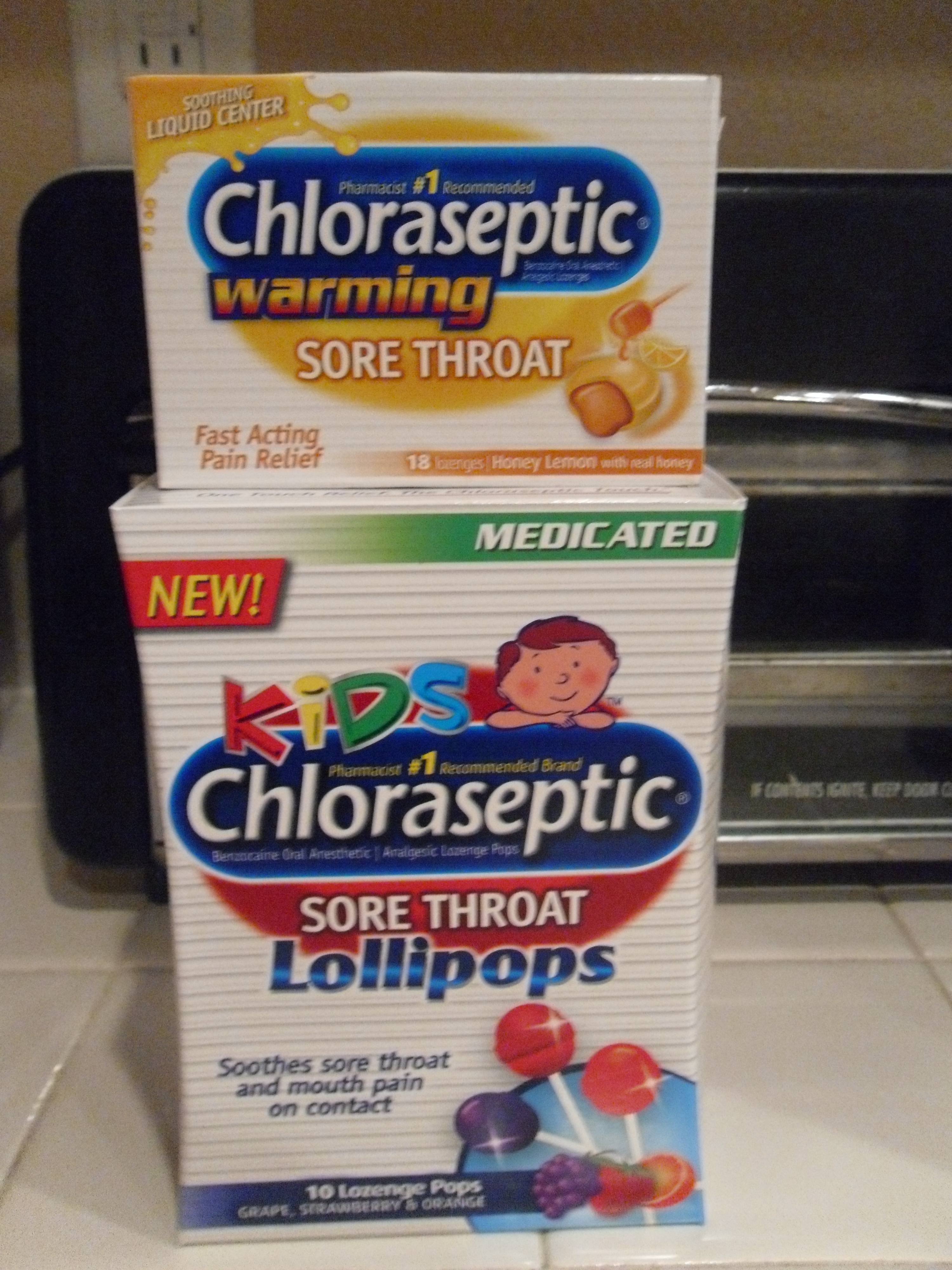 Chloraseptic Sore Throat Drops & Pops: Review