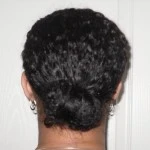 Bun with Side Swoop