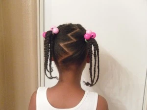 Braided & Flat Twist Ponytails