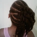 Side Swept Flat Twists