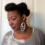 Pompadour & Two Buns on Natural Hair