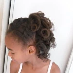 Roller Set on Natural 4a Hair