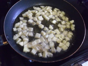 cooking in oil