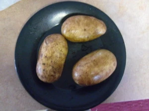 three potatoes