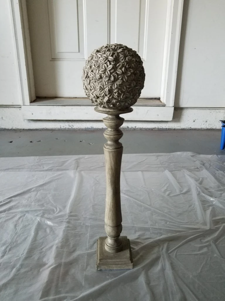 updating a decorative piece