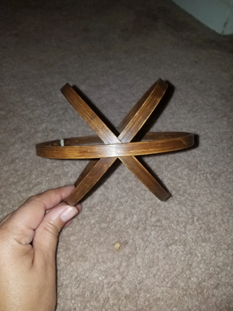 DIY wooden sphere