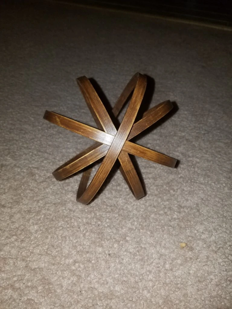 DIY wooden sphere