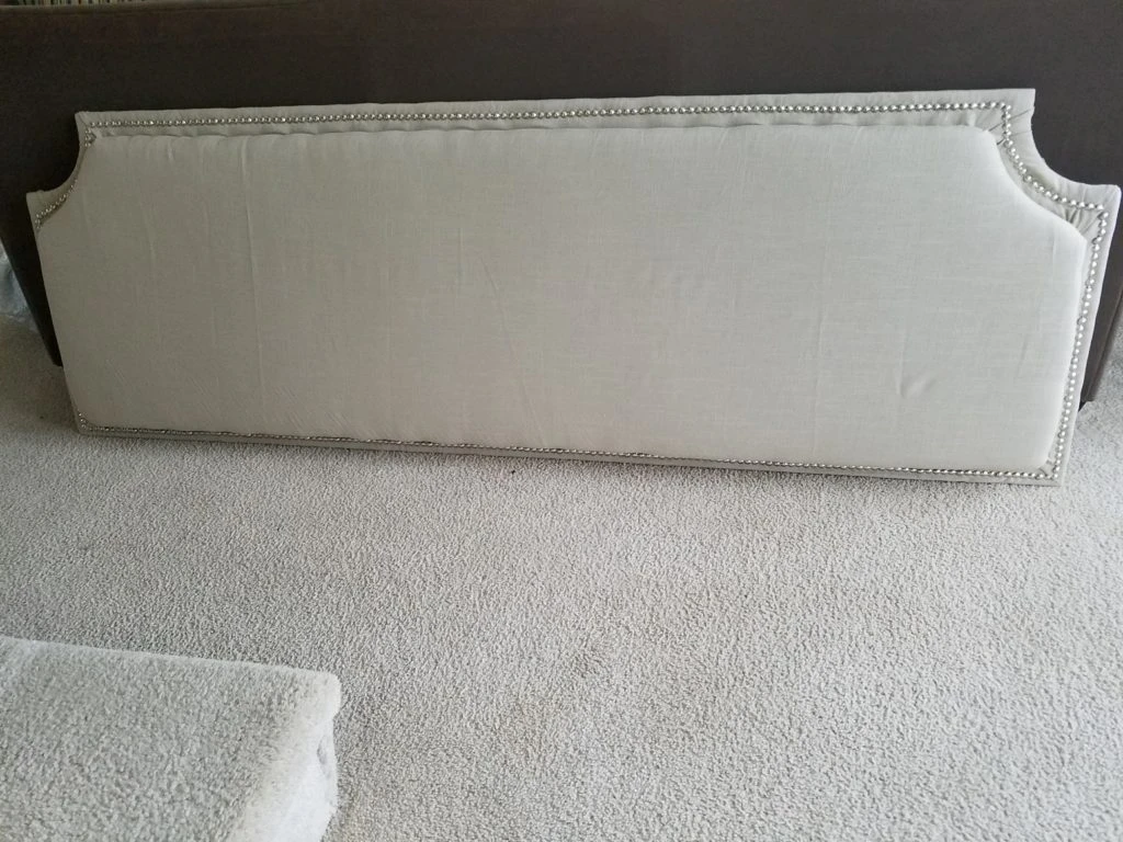 DIY Fabric Headboard