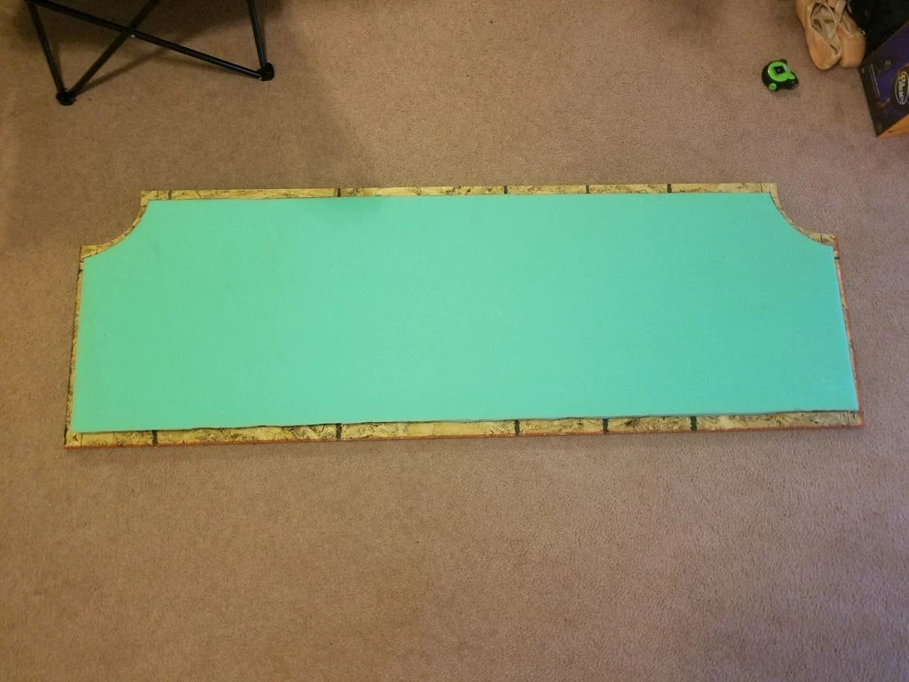 DIY Fabric Headboard