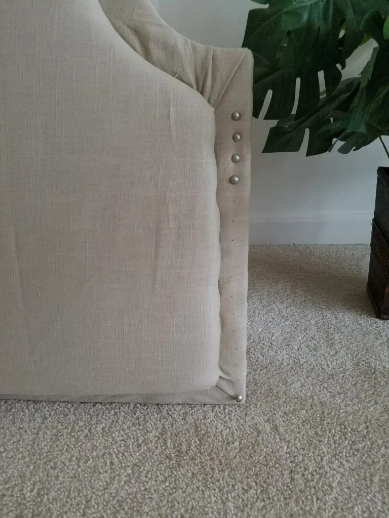 DIY Fabric Headboard